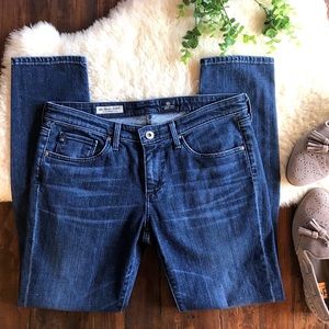 AG Adriano Goldschmied Women's Straight Leg Jeans - Indigo